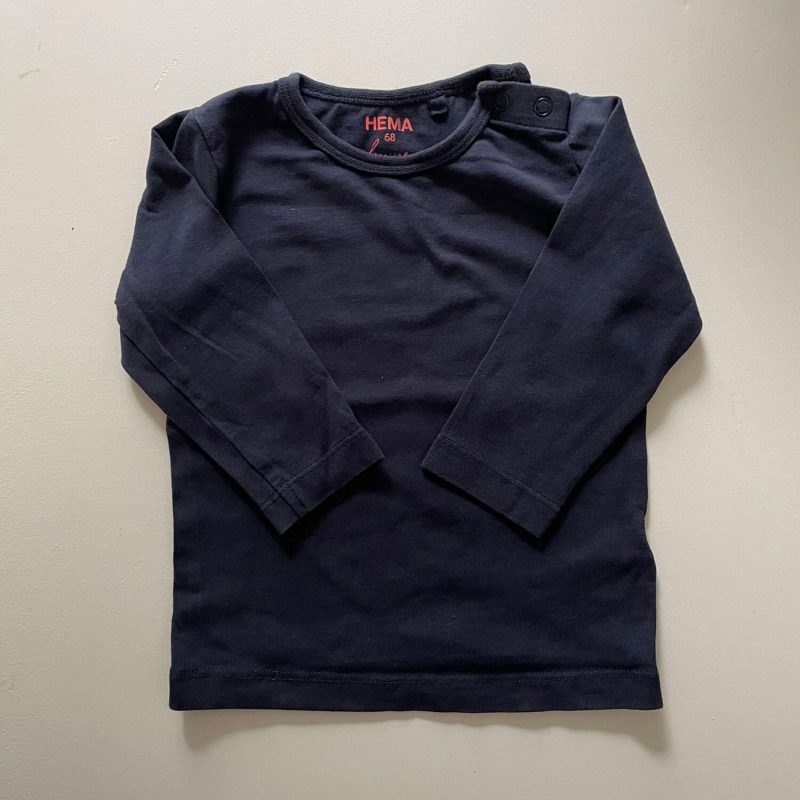 Hema 68 - Longsleeve blauw