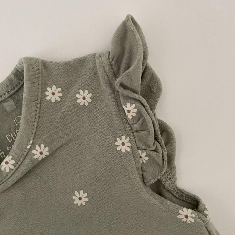 Setje met t-shirt en short groen - Afbeelding 2