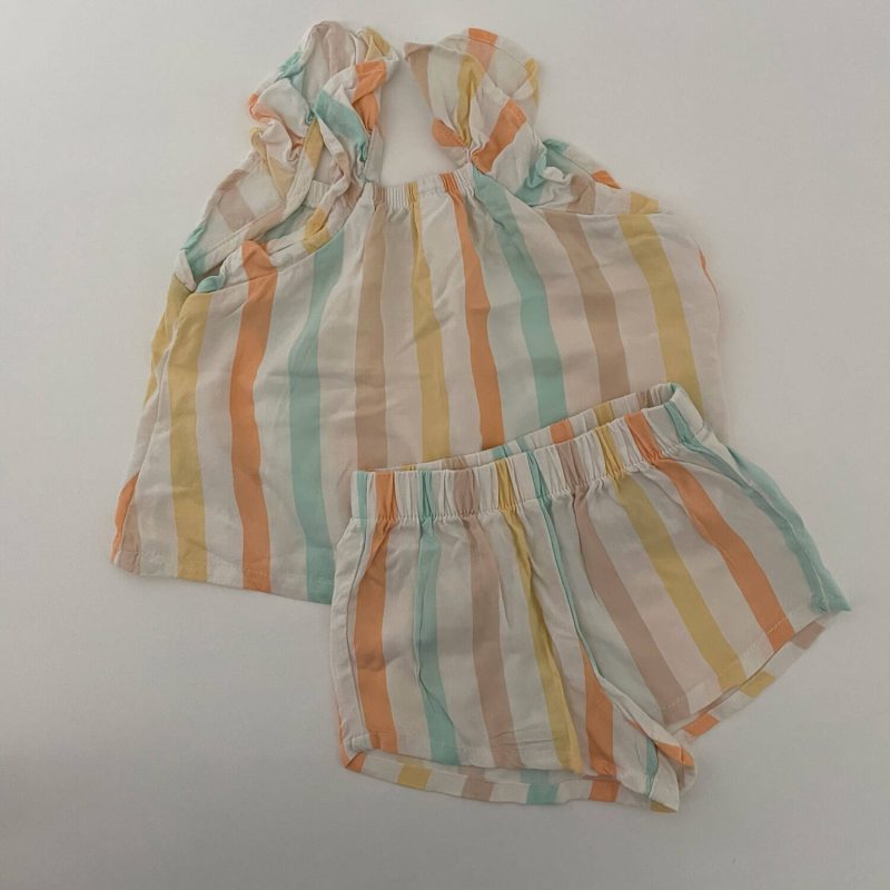 Setje doorzichtig pastel