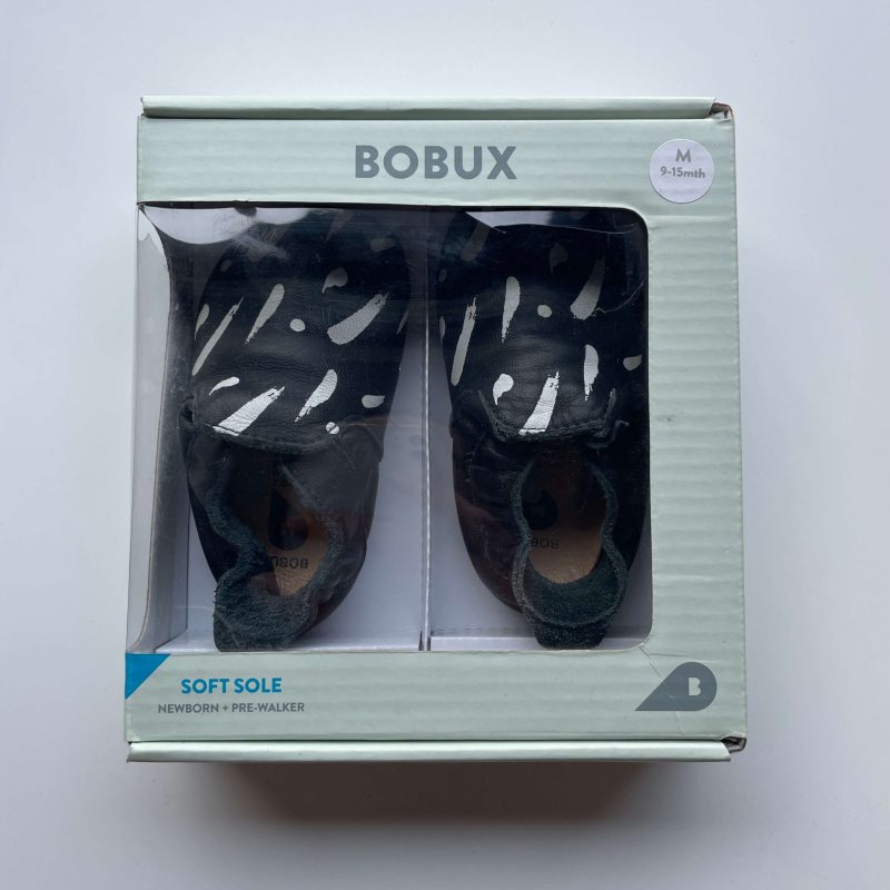 Bobux M - Zwart/wit